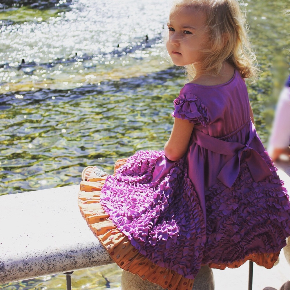 Meli Meli Silk Special Occasion Dress